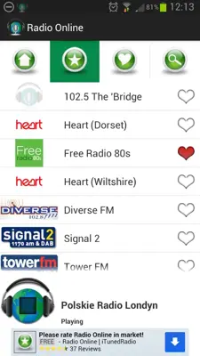 Radio Online android App screenshot 9